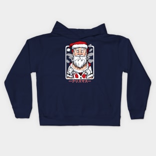 Santa Christmas クリスマス Kids Hoodie